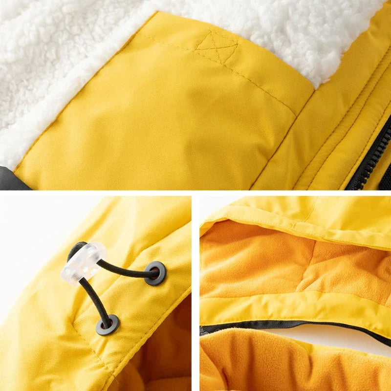 Breathable & Protective Waterproof – Ski Suit with Fleece Lining
