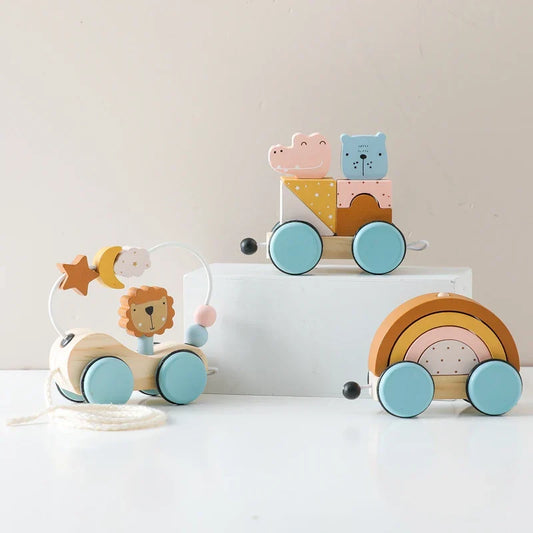 Dream Train - Wood Stacking Toys