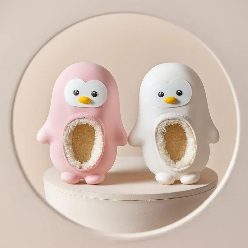 Warm & Play - Children's Penguin Slippers