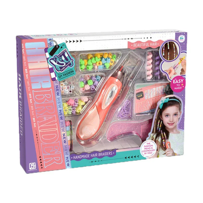 DIY Braiding Play - Hair Braiding Machine