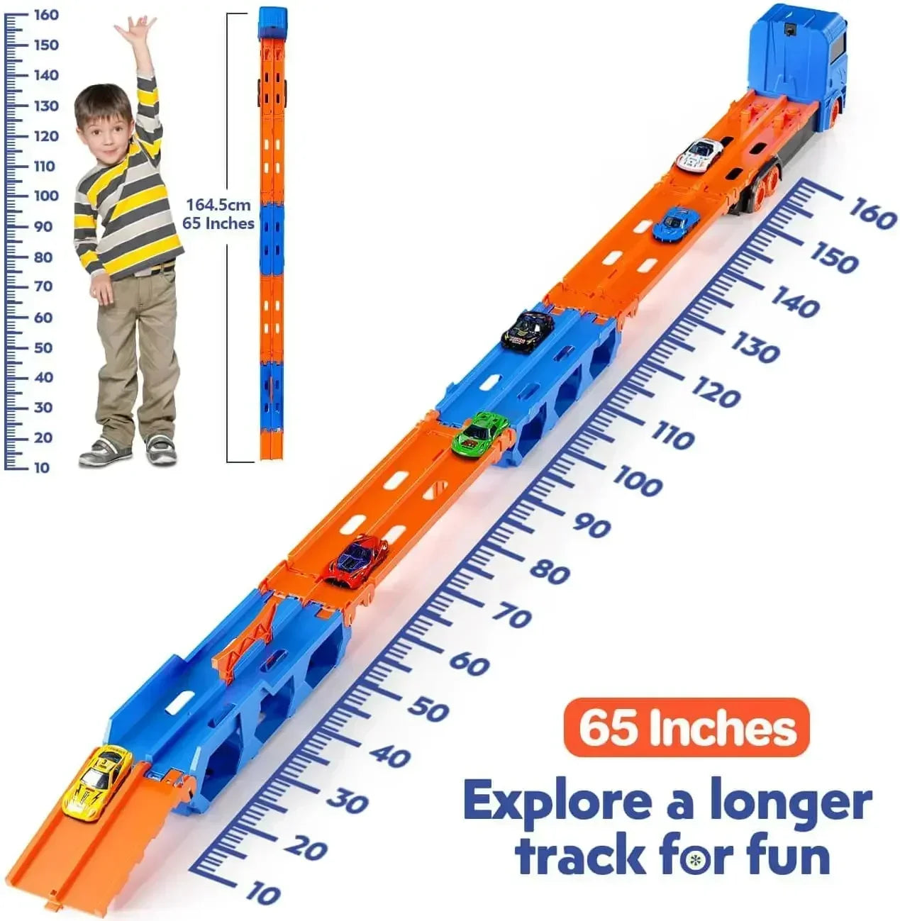 9-in-1 Racing Play - Transformable Toy Truck