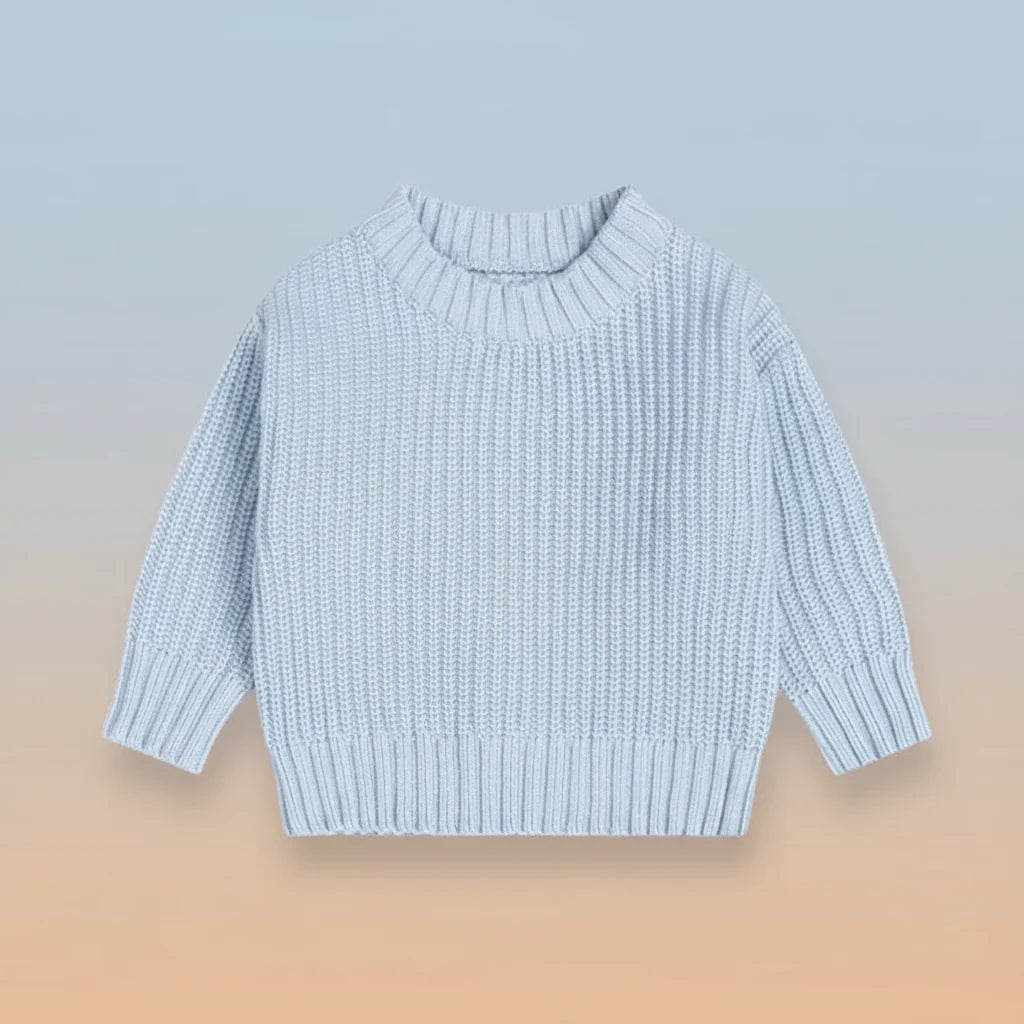 Classic & Cozy - Solid knit sweater