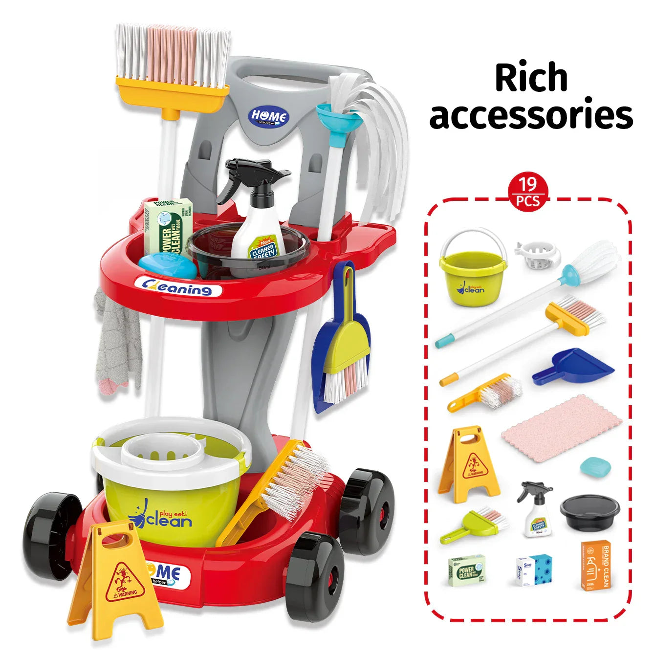 Educational & Play – Toy Cleaning Trolley