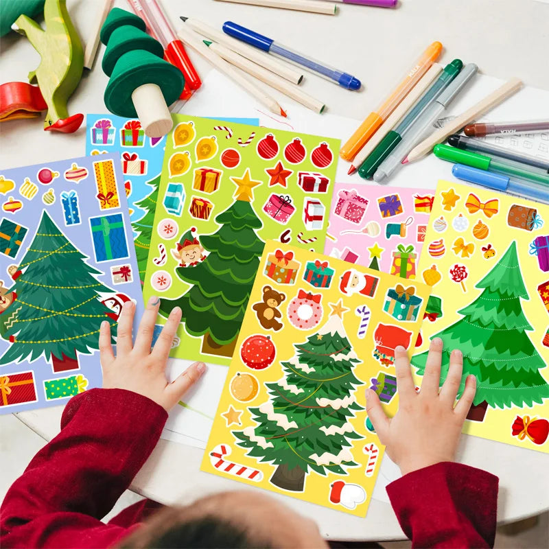 Build your own Christmas miracle - DIY Stickers