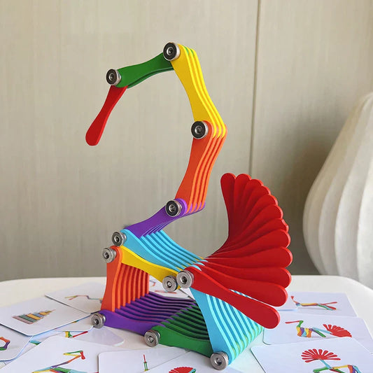 Think & Play - Wood Folding Puzzle