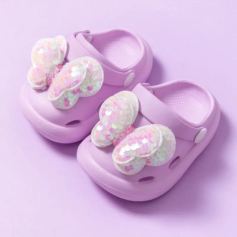 Plush Sandals - Girls Slippers