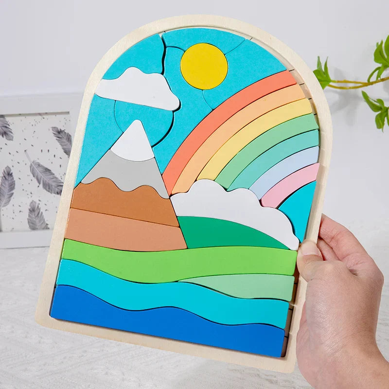 Rainbow Blocks Amazing - Puzzle Blocks
