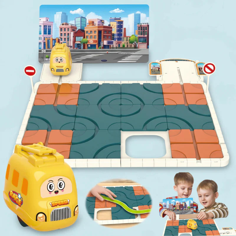 Logical Thinking & Concentration - Train Puzzle Activity