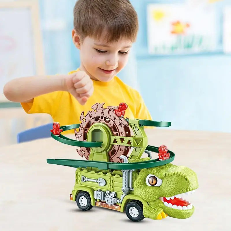 climb and race with dinosaurs! - Dinosaur Truck