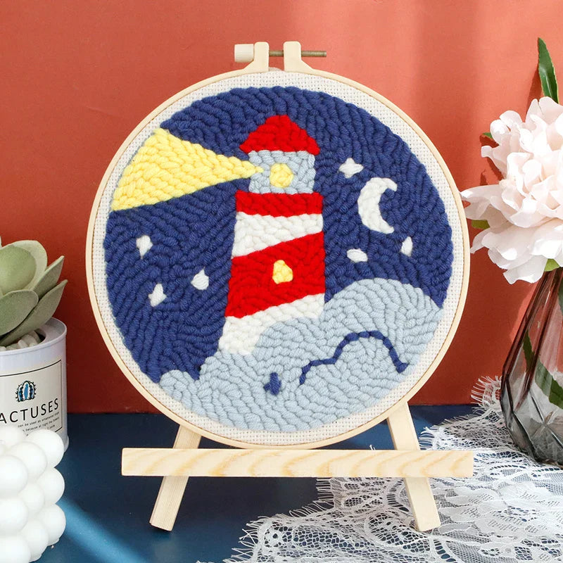 Soft & Innovative – DIY Punch Needle Home Decor Set