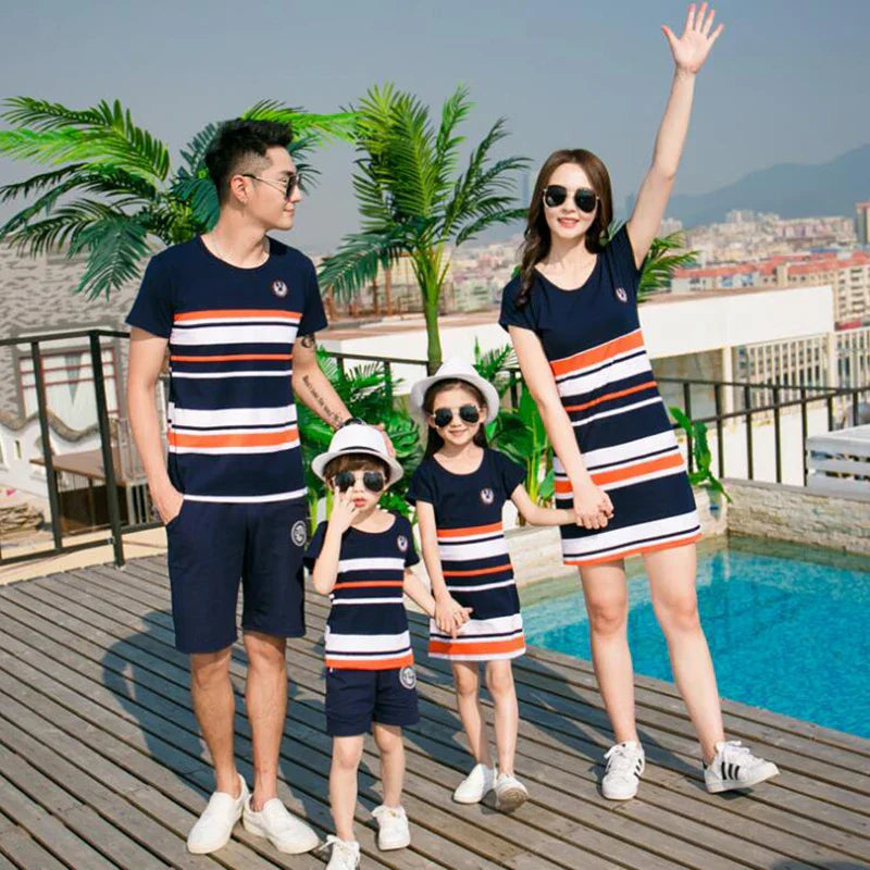 Play For The Family - Striped Family Set