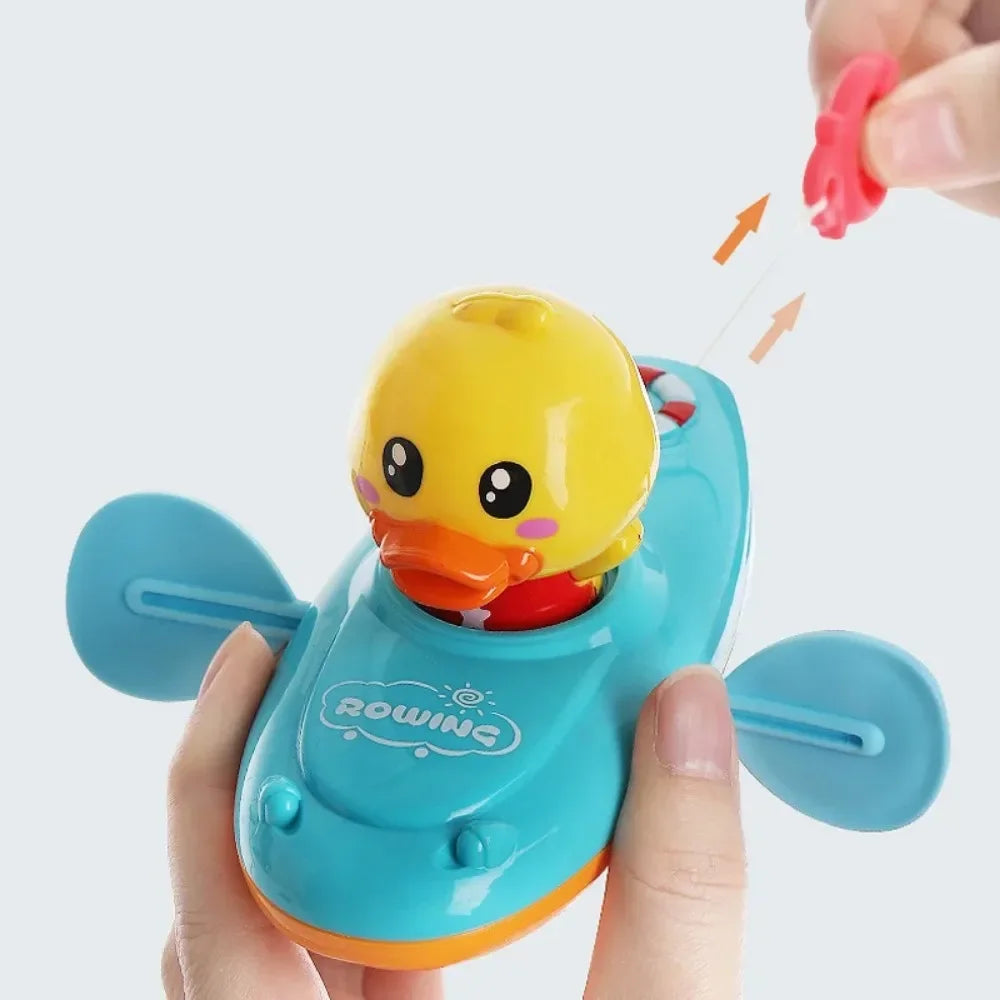 Splash Play Bathing Friend - Rowing rubber duck