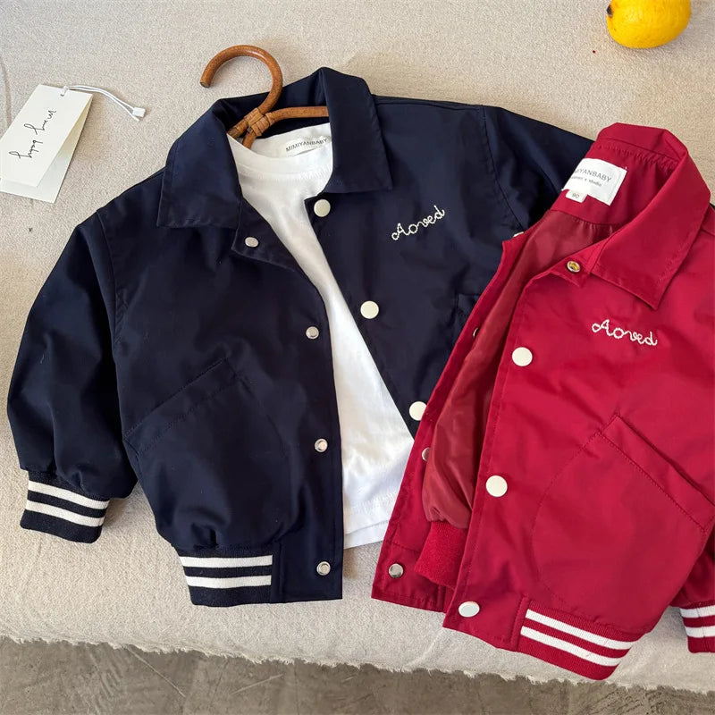 Cool & Stylish – Children's Baseball Jacket