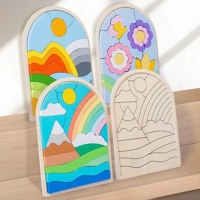 Rainbow Blocks Amazing - Puzzle Blocks
