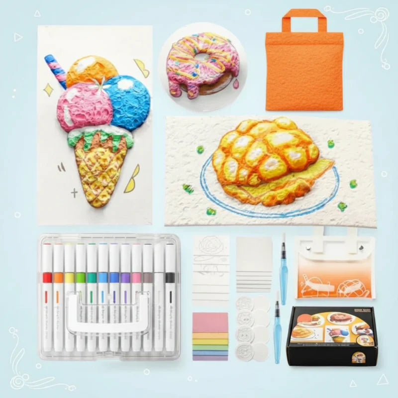 Colorful and creative – Innovative Texture Pen Set