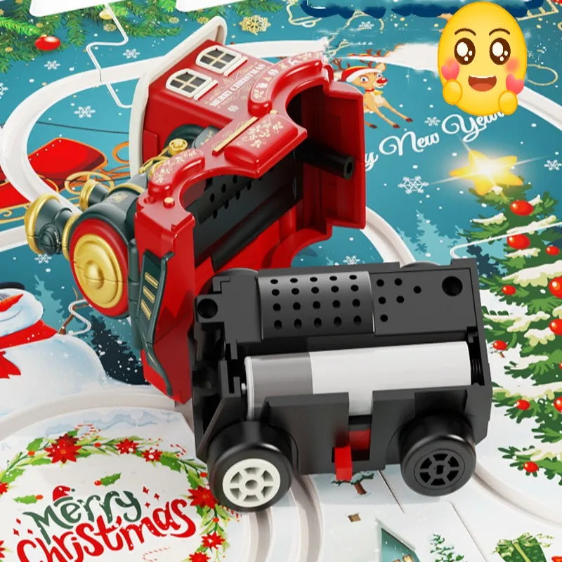 Build your own Christmas wonderland - Christmas Train puzzle