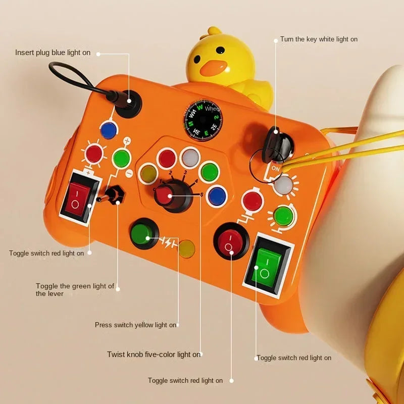 Light, Sound & Play - Activity Board