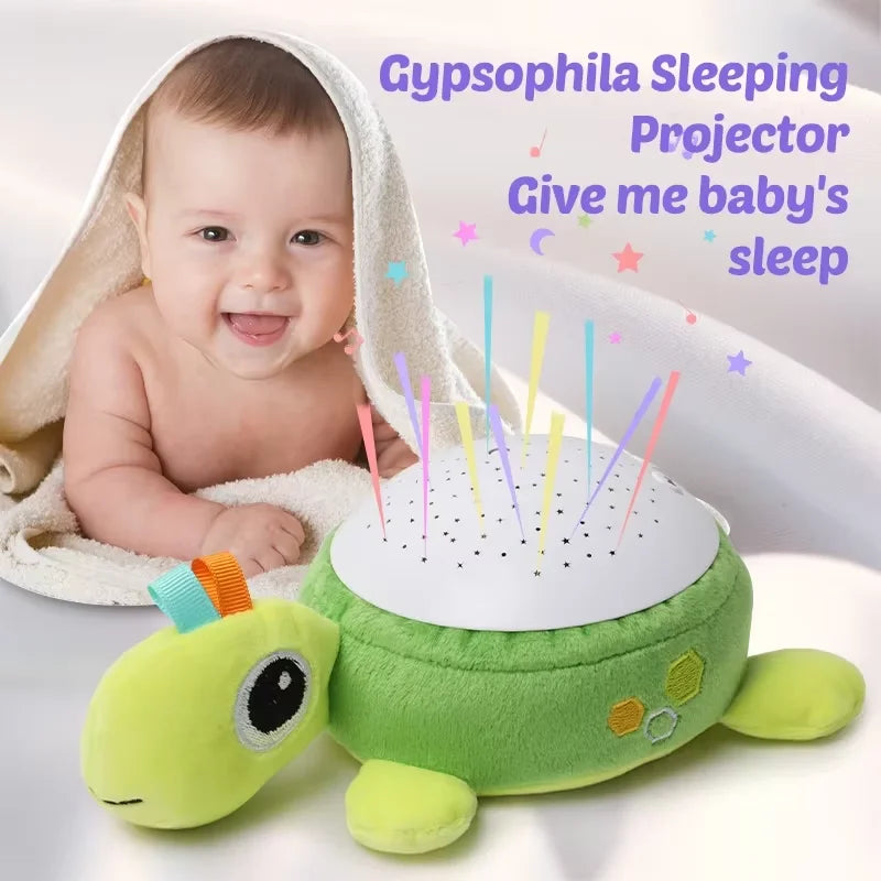 Soft & Soothing – Cuddly Plaything with Night Light Projector