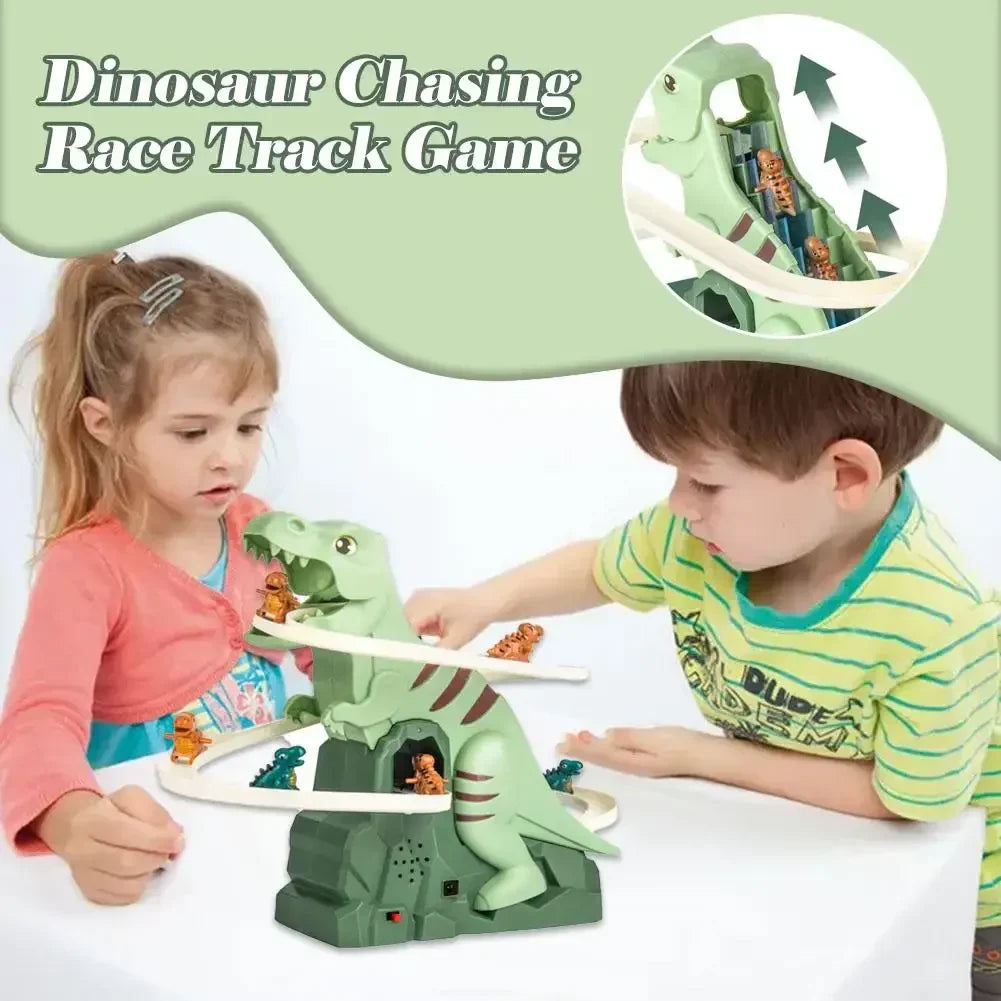 Mini Roller Coaster Play - Dino Slide