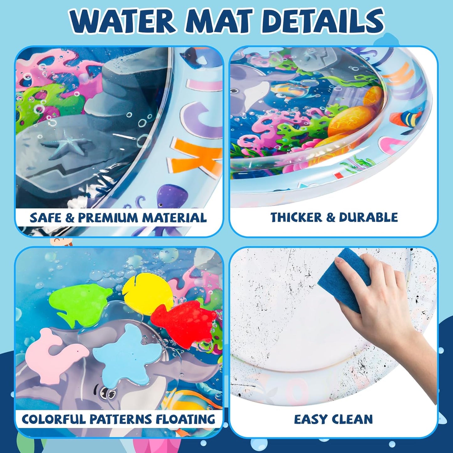 Cheerful & Developmental – Infant Sensory Water Mat