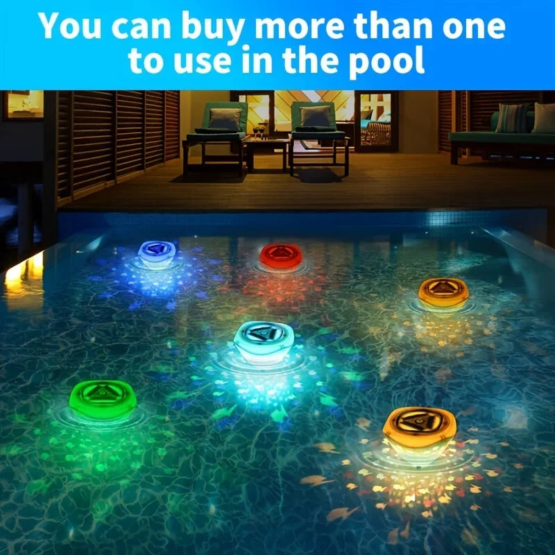 Swim Party in Bath - Fish Light Projection
