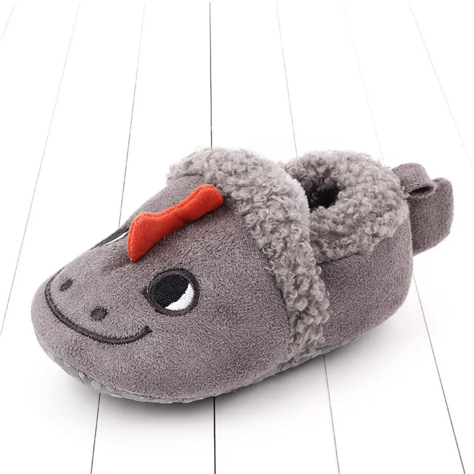 Cuddly soft animals - Toddler Animal slippers