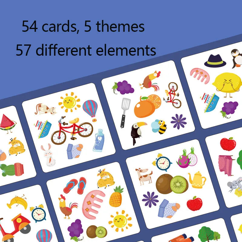 Memory Dobble Activity™ - Educational & Adventurous - Memory Card Game