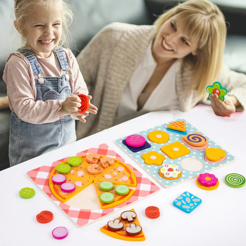 Stimulate Creativity & Motor Skills - Children's Pizza & Cookie Kit