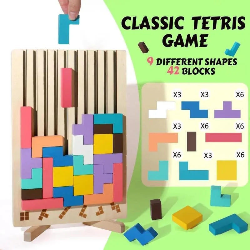 Think & Build - Wooden Puzzle Activity