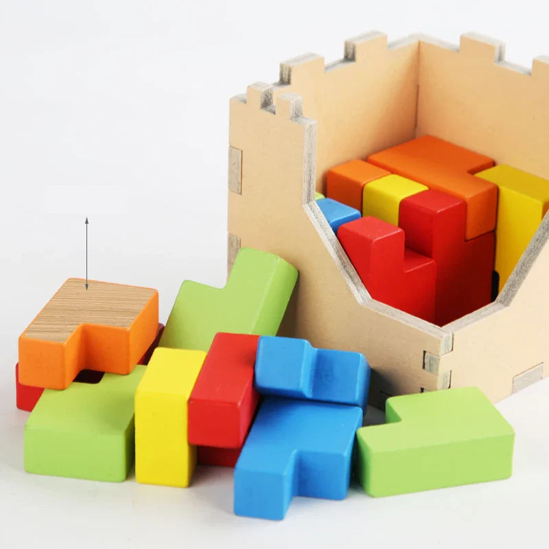 Train is brein - 3D Tetris Brain-teaser