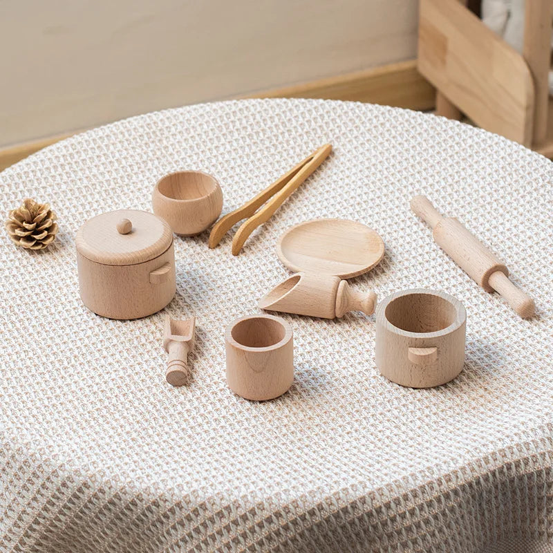 Educational & Play – Wooden Kitchen Play Set