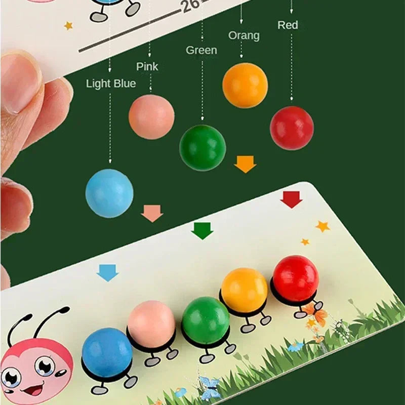 Colorful Moving Play with Caterpillar – Color & Motor Skills Toys