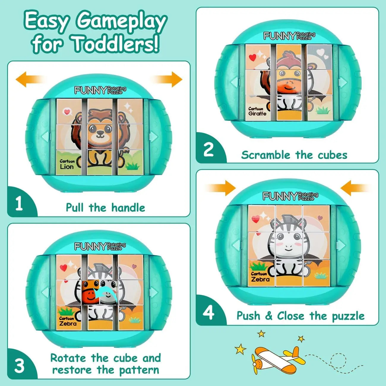 Endless Puzzle Play - Rotary Puzzle