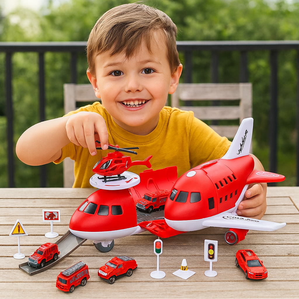 Interactive & Educational – Airport Play Kit With Vehicles