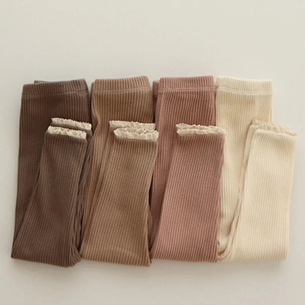 Plush & Comfortable - Rib Fabric Leggings