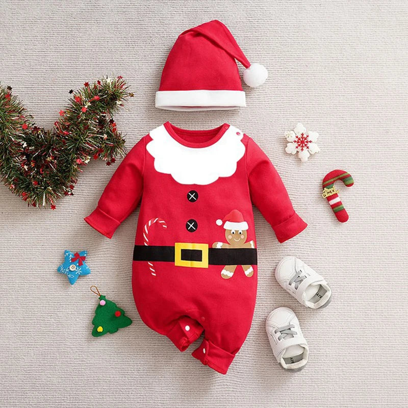 Soft Material - Infant Christmas Costume