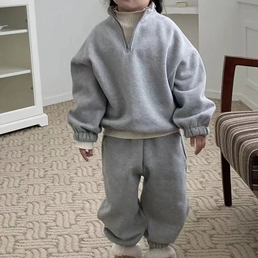Zipper Fleece Tracksuit