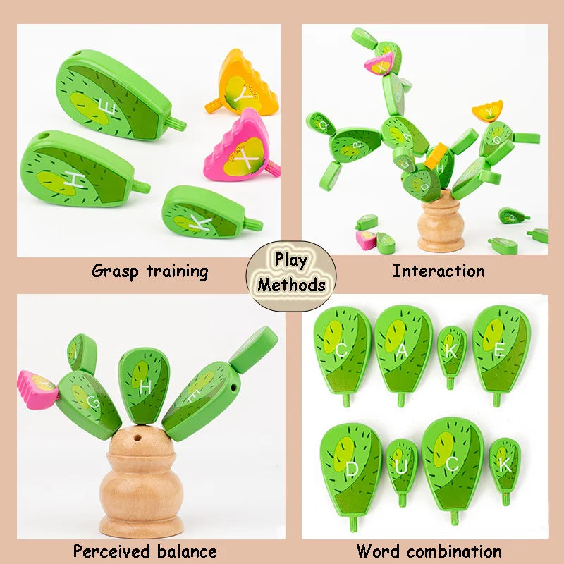 Word making & creative - Cactus Letter Tree