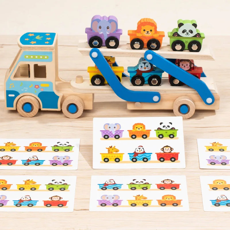 Innovative & Educational – Wooden truck