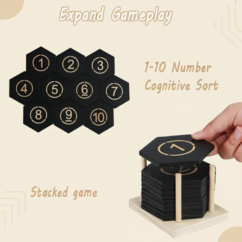 Smart & Educational – Shape and Number Sorting Activity