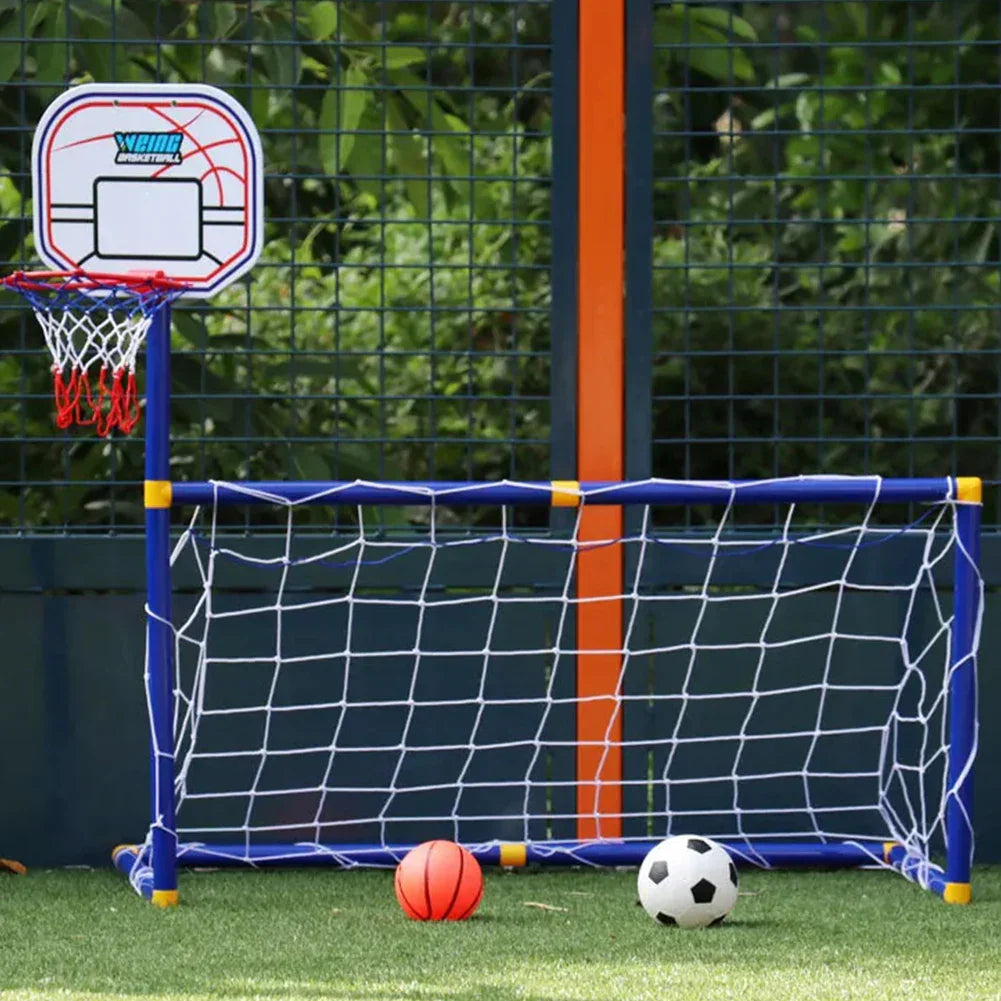 Double Play - Soccer & Basketball Toy Set