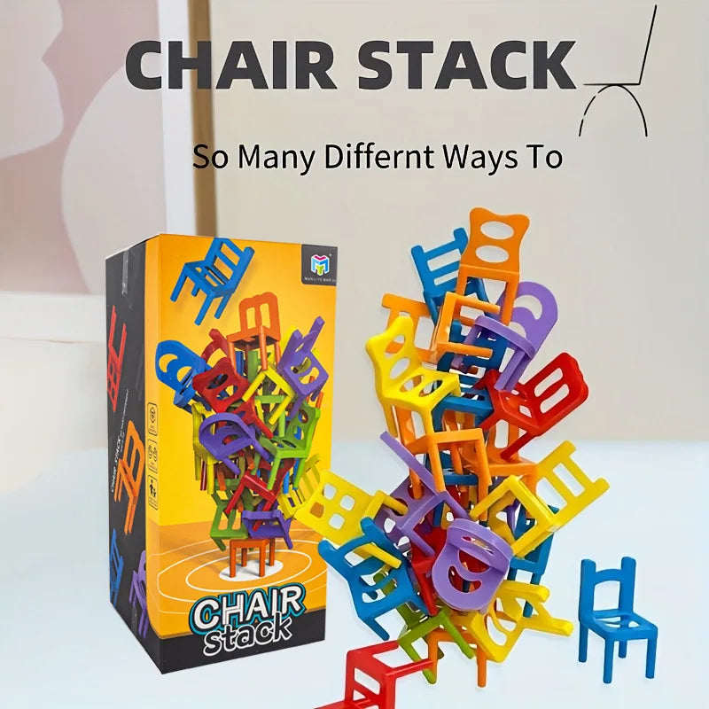 Interactive & Stimulate Creativity - Stacking Chairs Activity