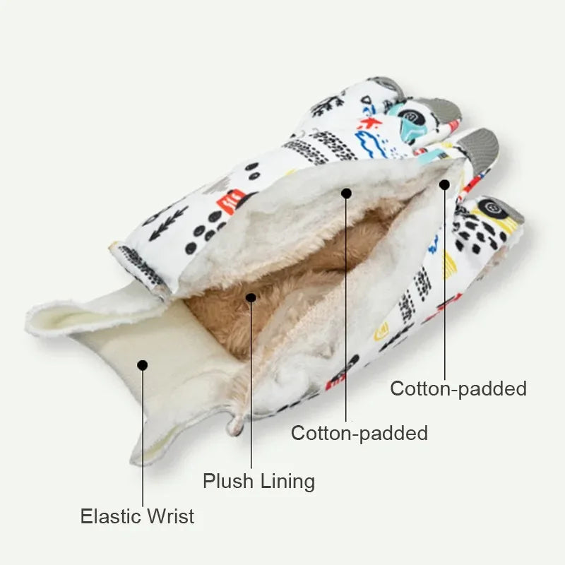 Warm Material - Children's Gloves