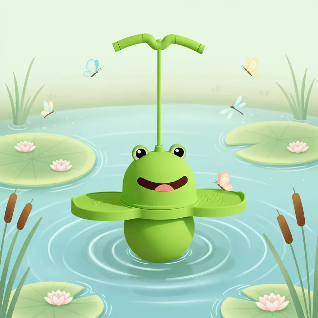 Balance & Energy – Frog Pogo Stick