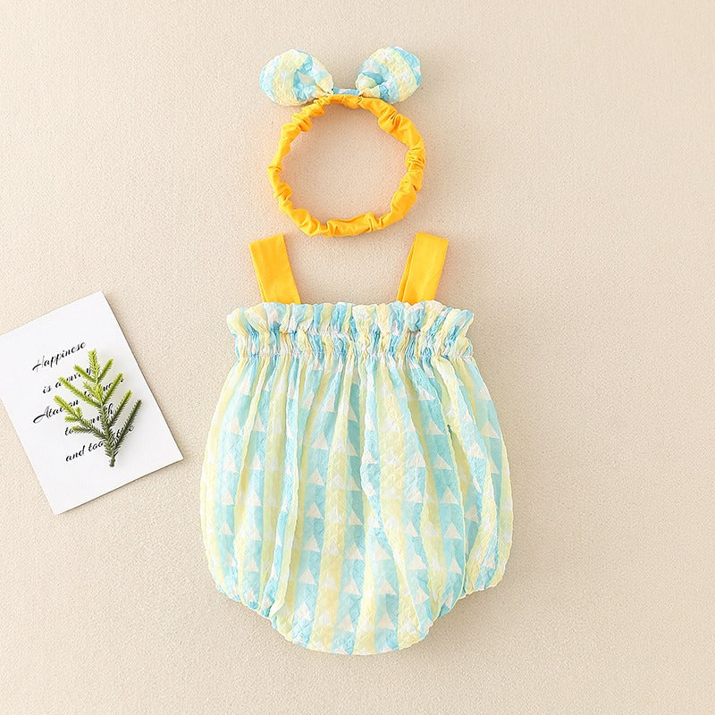Airy and Cool - Girls Romper