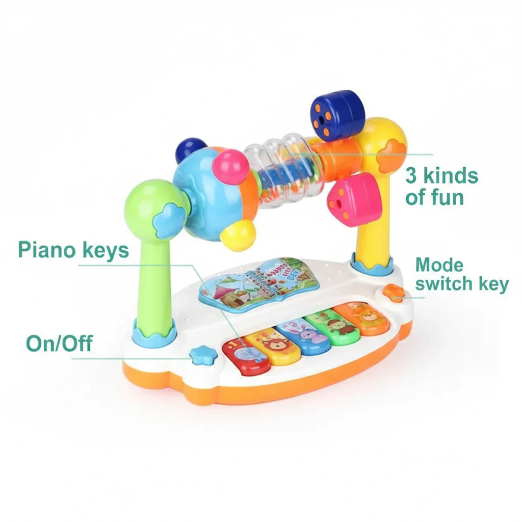 Music & Light – Rotating Plaything Piano
