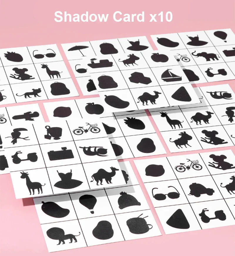 Find the Shadow - Wood Sorting Puzzle