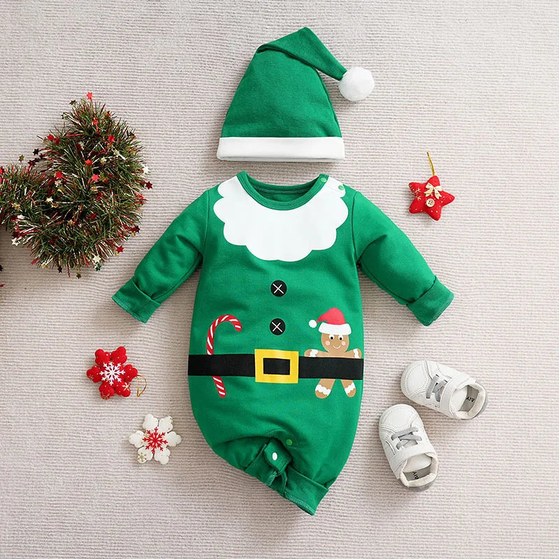 Soft Material - Infant Christmas Costume