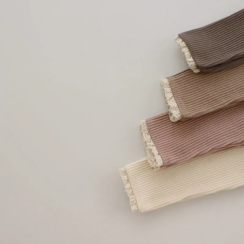 Plush & Comfortable - Rib Fabric Leggings