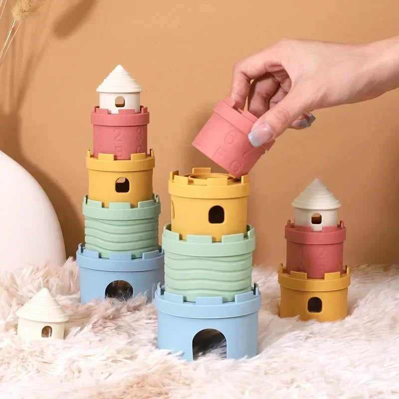 Smart Stacking Play – Stacking Tower Castle